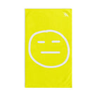 Mehr Emoji Neon Yellow | Mix & Match Classic Fun-Flirty Lovers’ Towels