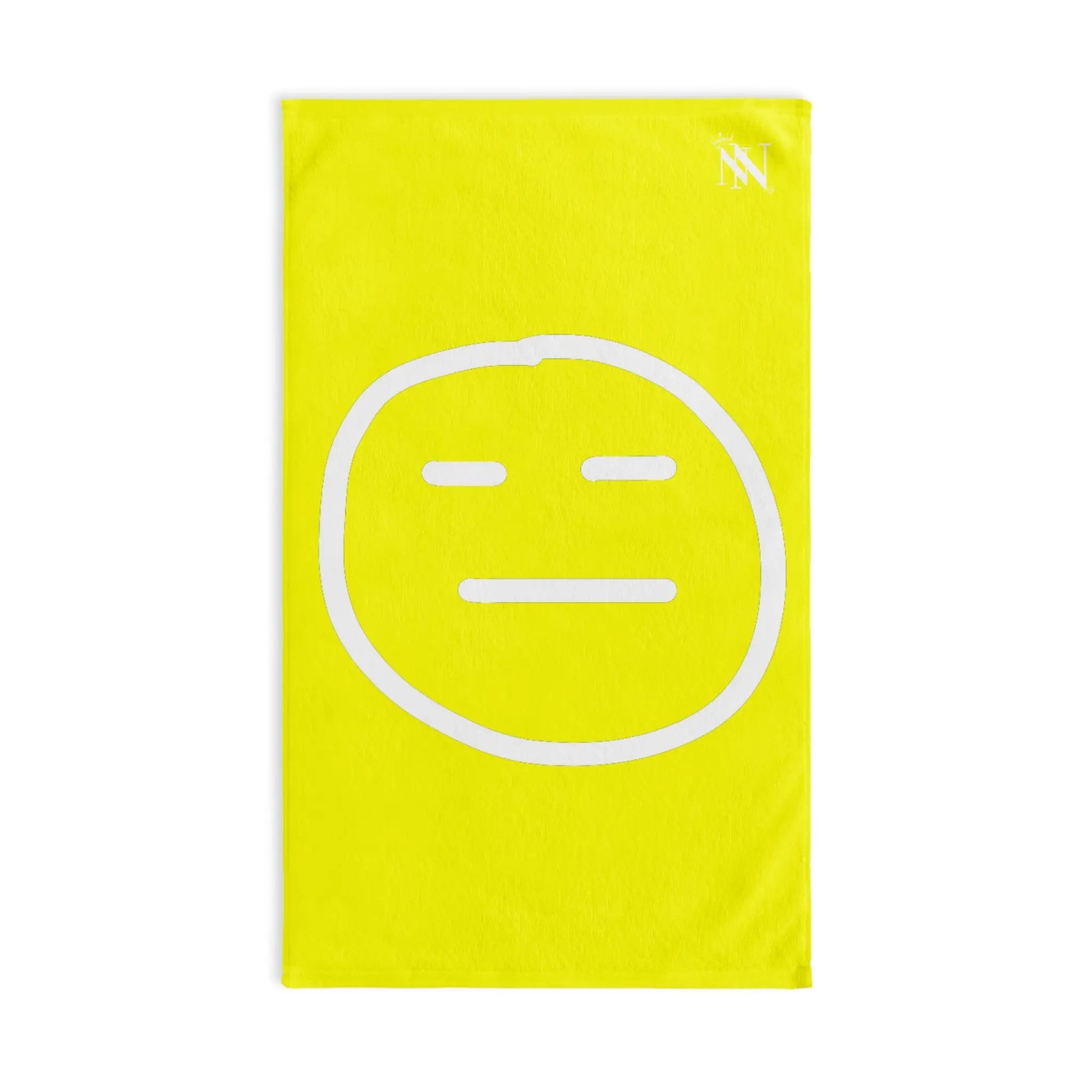 Mehr Emoji Neon Yellow Cum Towel