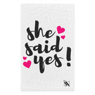 She Said Yes! | Mix & Match Soft Fun-Flirty Lovers’ Towels