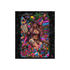 Spring Break Wicked Fantasy Crushed Velvet Blanket