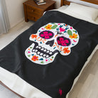 Sugar Skull Love | Mix & Match Velveteen Fun-Flirty Lovers’ Blankets