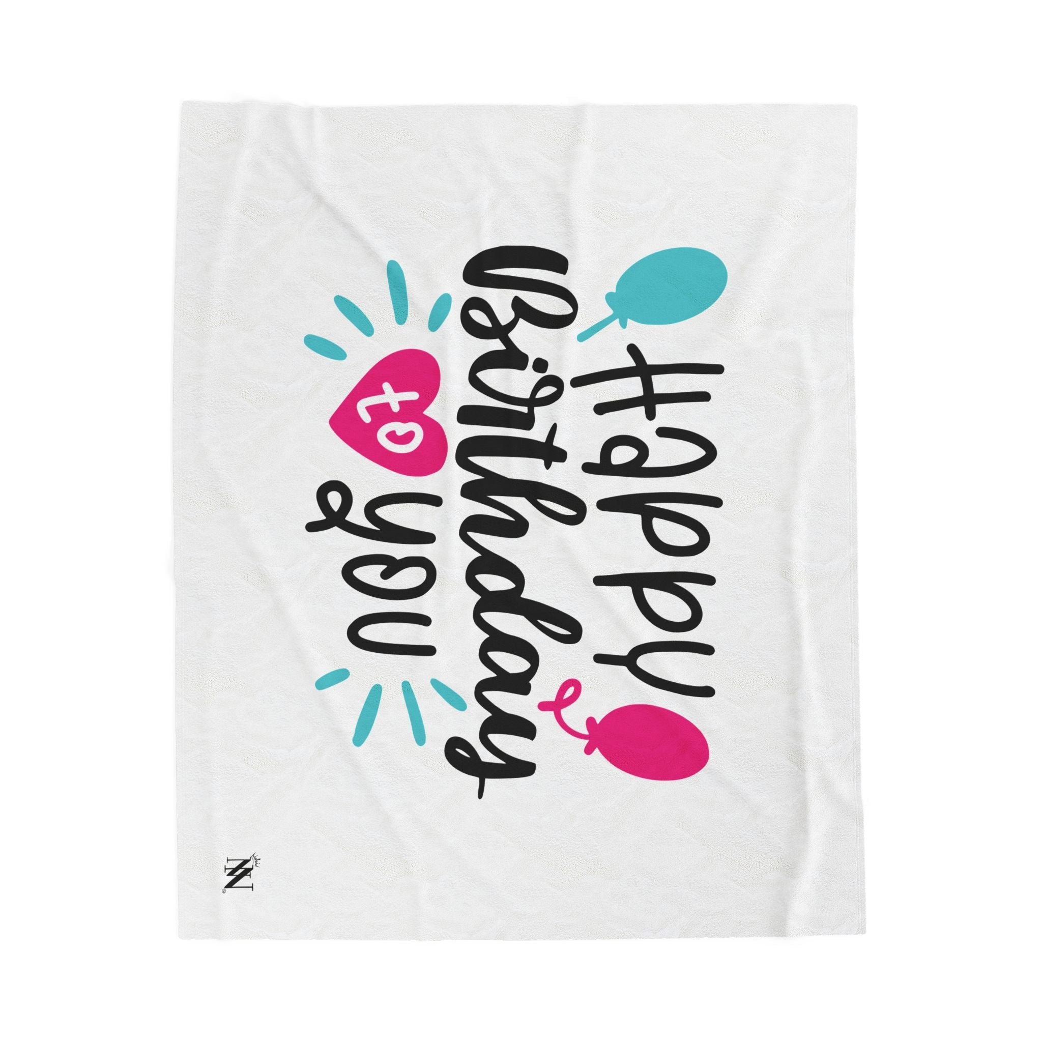 Happy Birthday to You | Mix & Match Velveteen Fun-Flirty Lovers’ Blankets