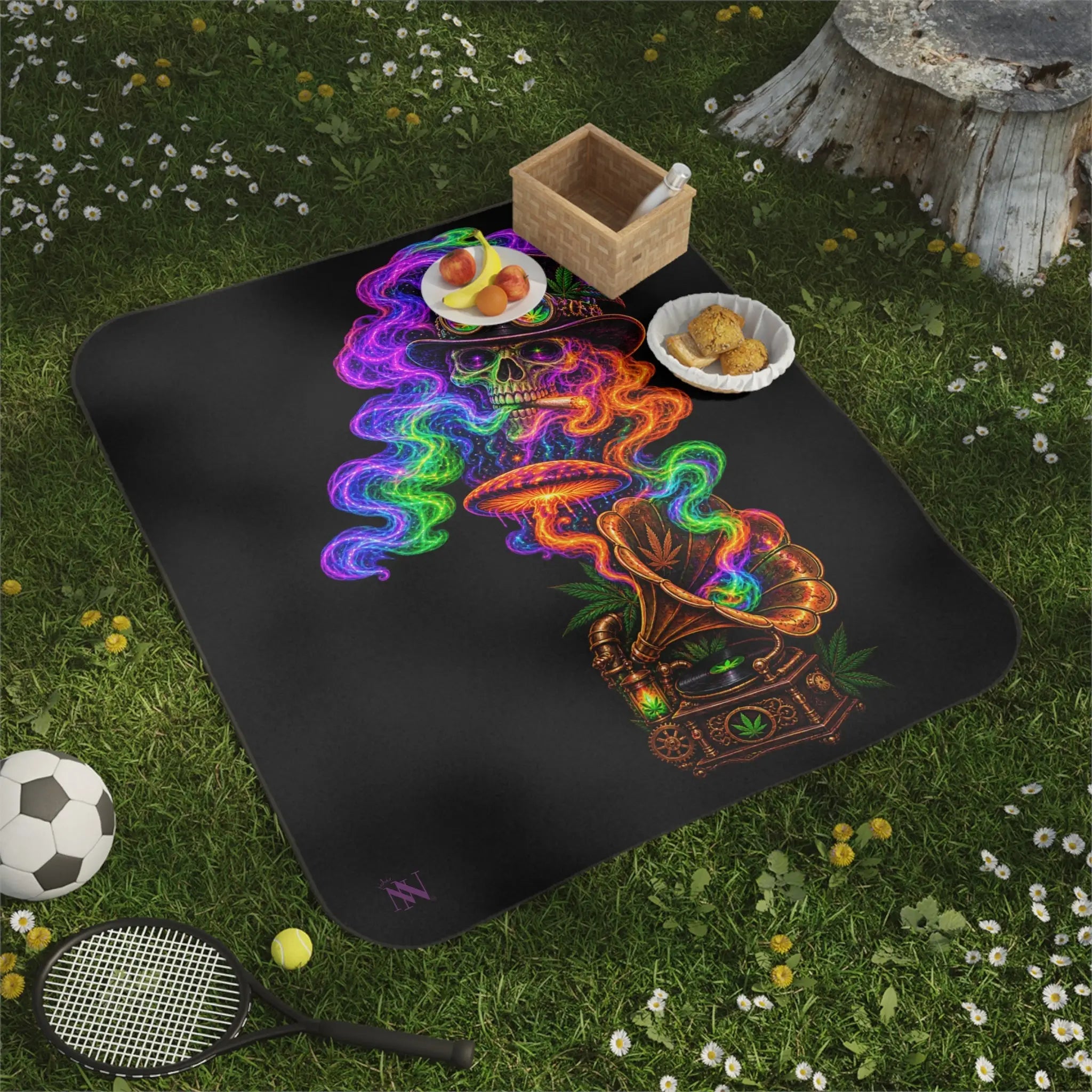 Up In Smoke Phonograph | Nectar Napkins Fun-Flirty Lovers’ Sex Blankets