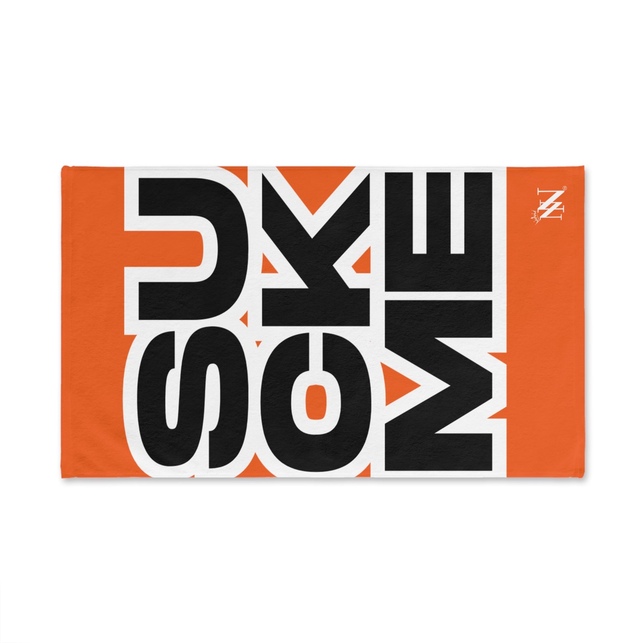 SUCK ME Block Letter Orange Cum Towel