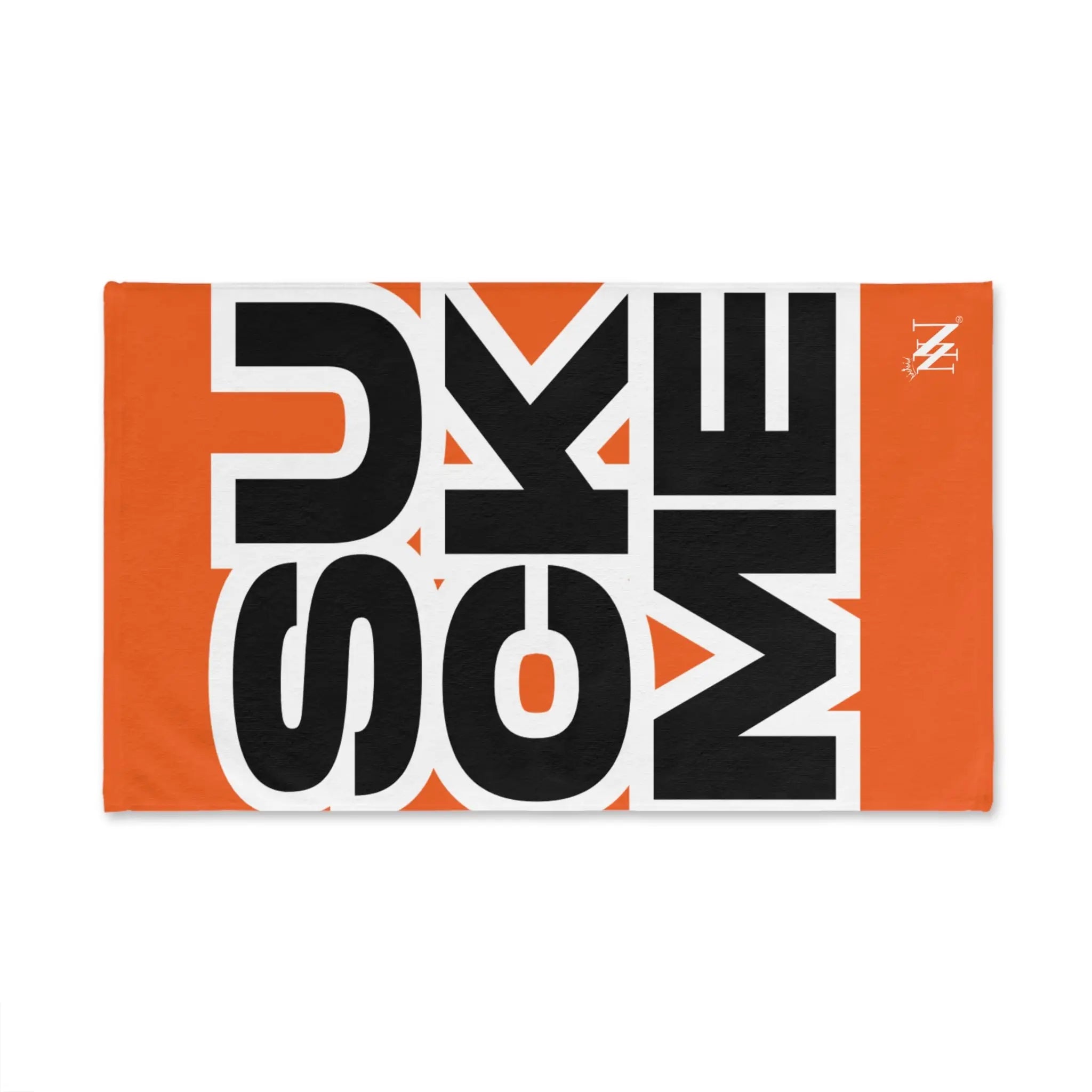SUCK ME Block Letter Orange Cum Towel