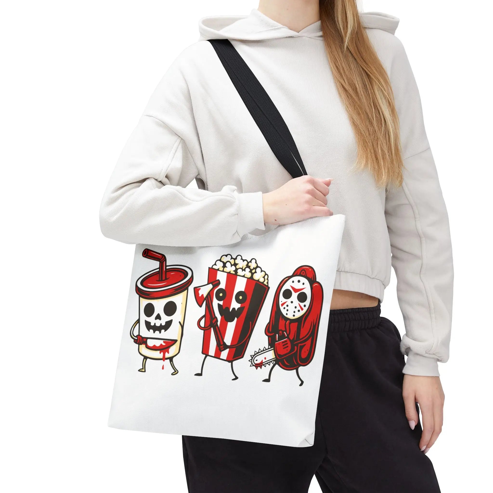 Scary Movie Night Junk Food | Mix & Match Fun-Flirty Lovers’ Totes
