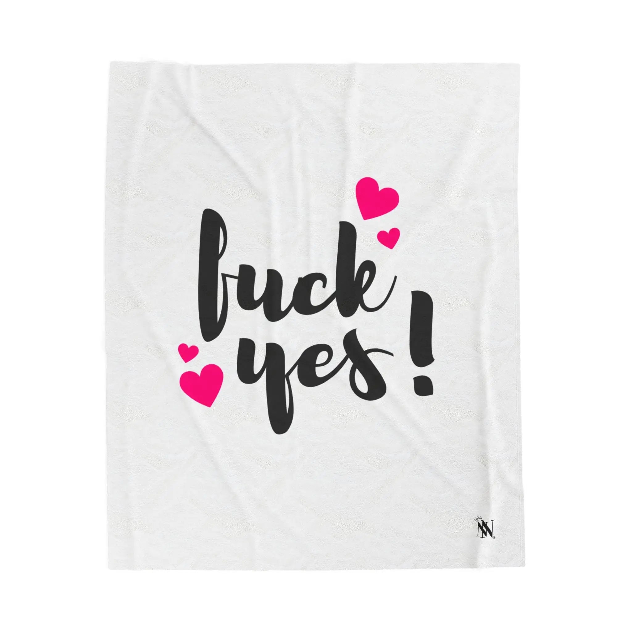 Fuck Yes! | Nectar Napkins Fun-Flirty Lovers’ Blankets