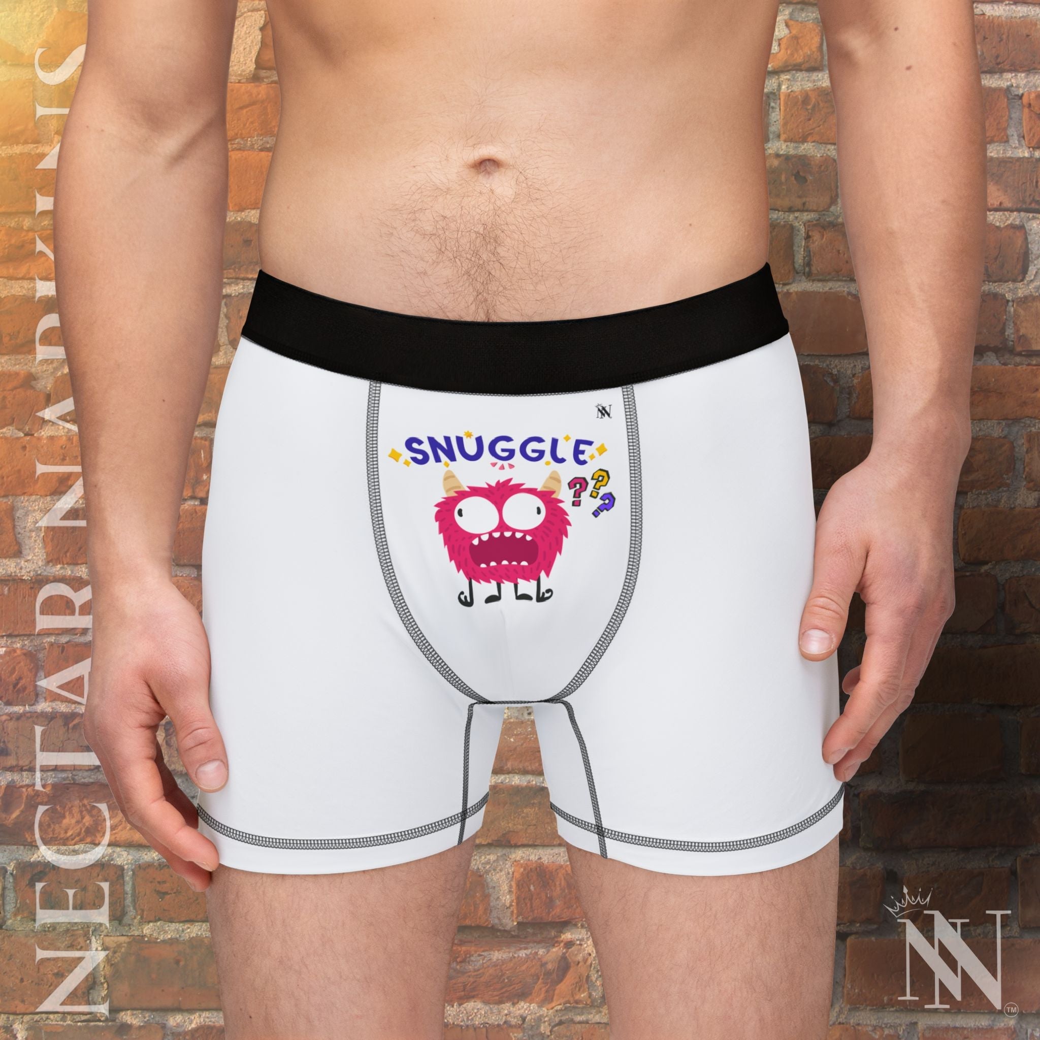 Snuggle Monster??? | Mix & Match Fun-Flirty Lovers’ Boxer Briefs