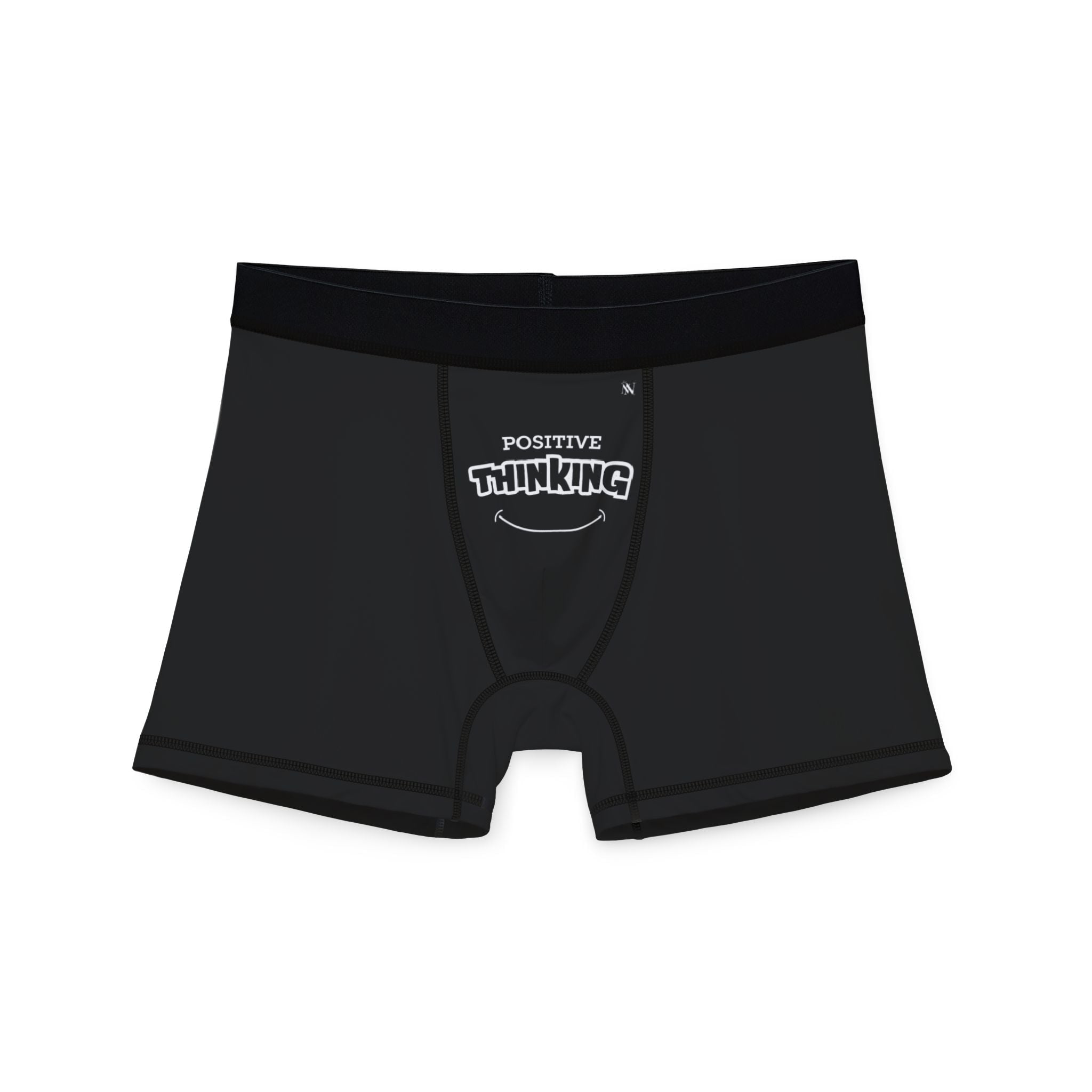Positive Thinking Smile | Mix & Match Men’s Fun-Flirty Lovers’ Boxer Briefs