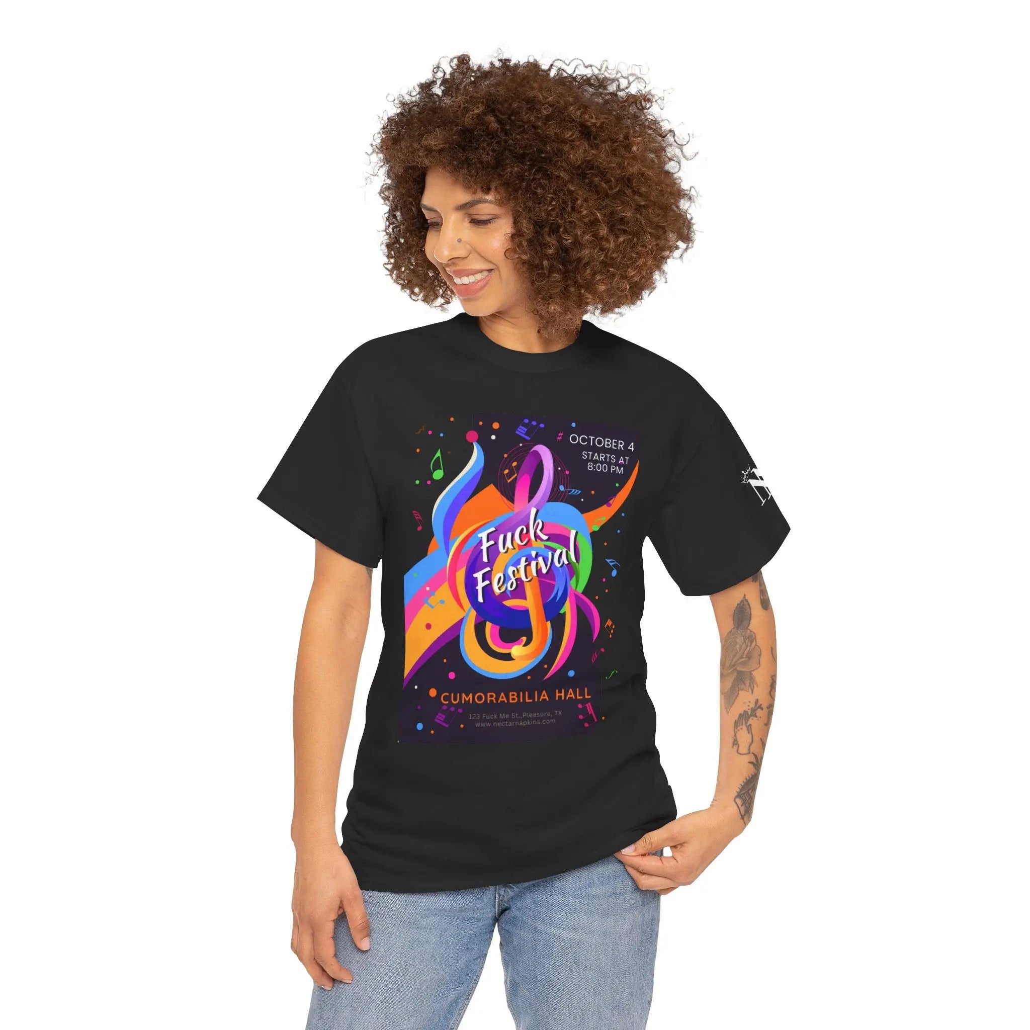 Fuck Festival! | Mix & Match 100% Cotton Unisex Fun-Flirty Lovers’ Tees