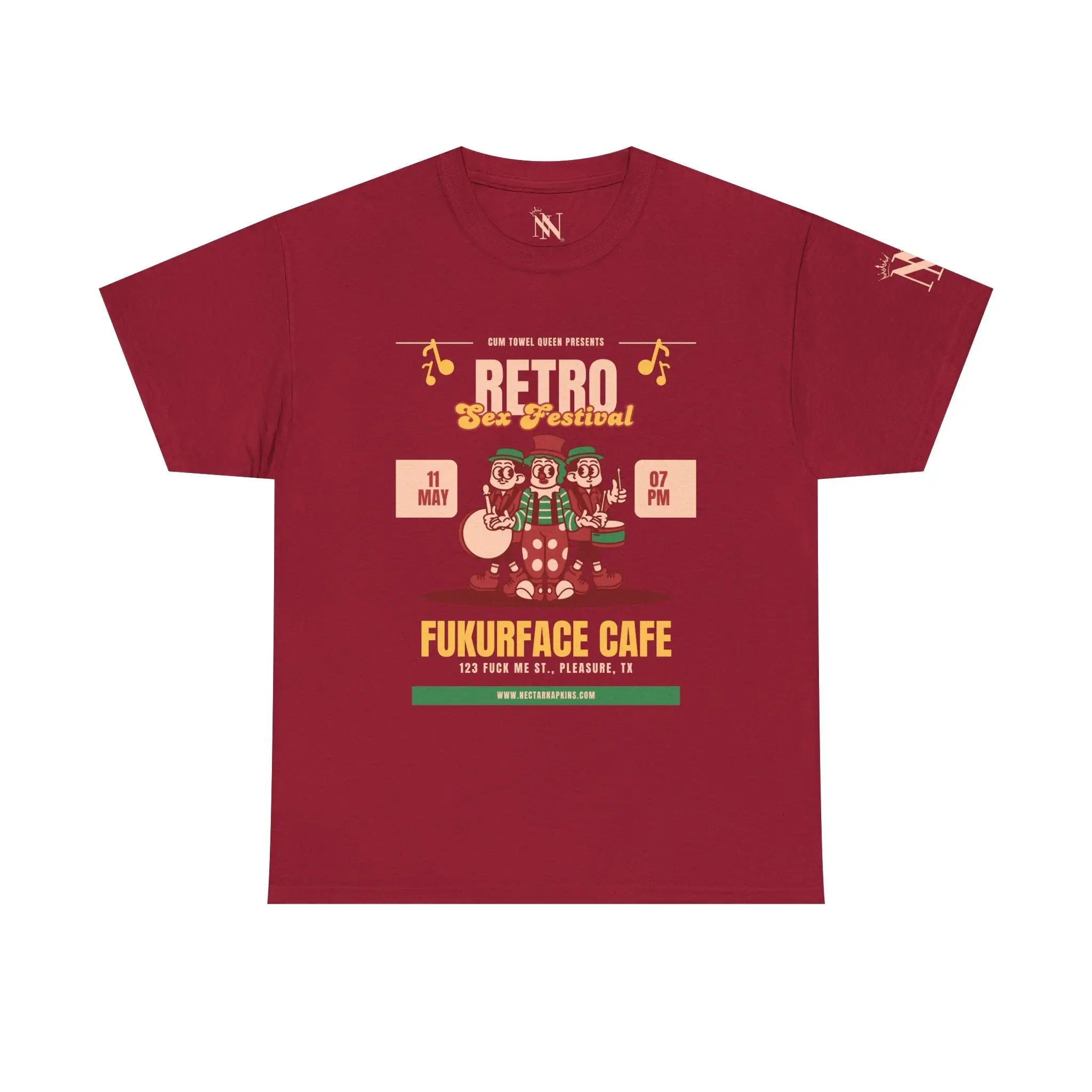 FUKURFACE Cafe | Mix & Match 100% Cotton Unisex Fun-Flirty Lovers’ Tees
