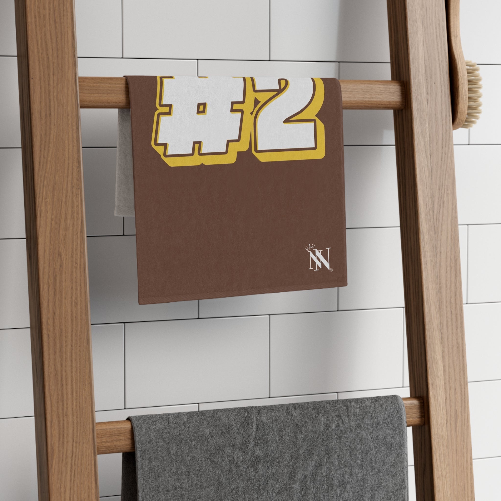 #2 Number Two | Mix & Match Soft Fun-Flirty Lovers’ Towels