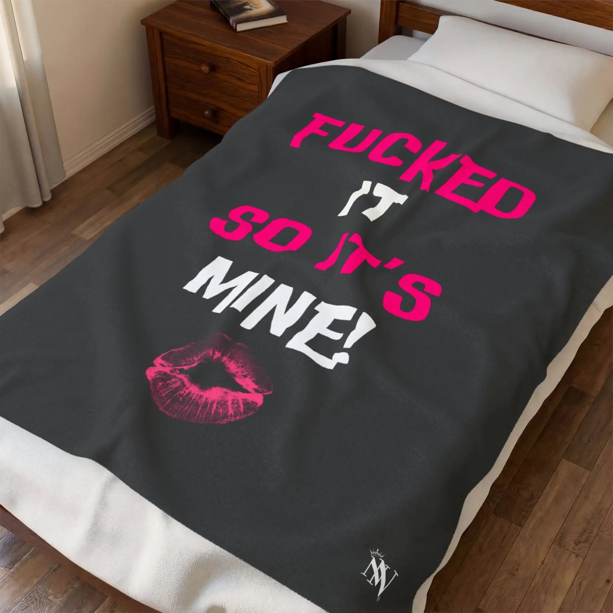Fucked It So It’s Mine! With a Kiss Blanket