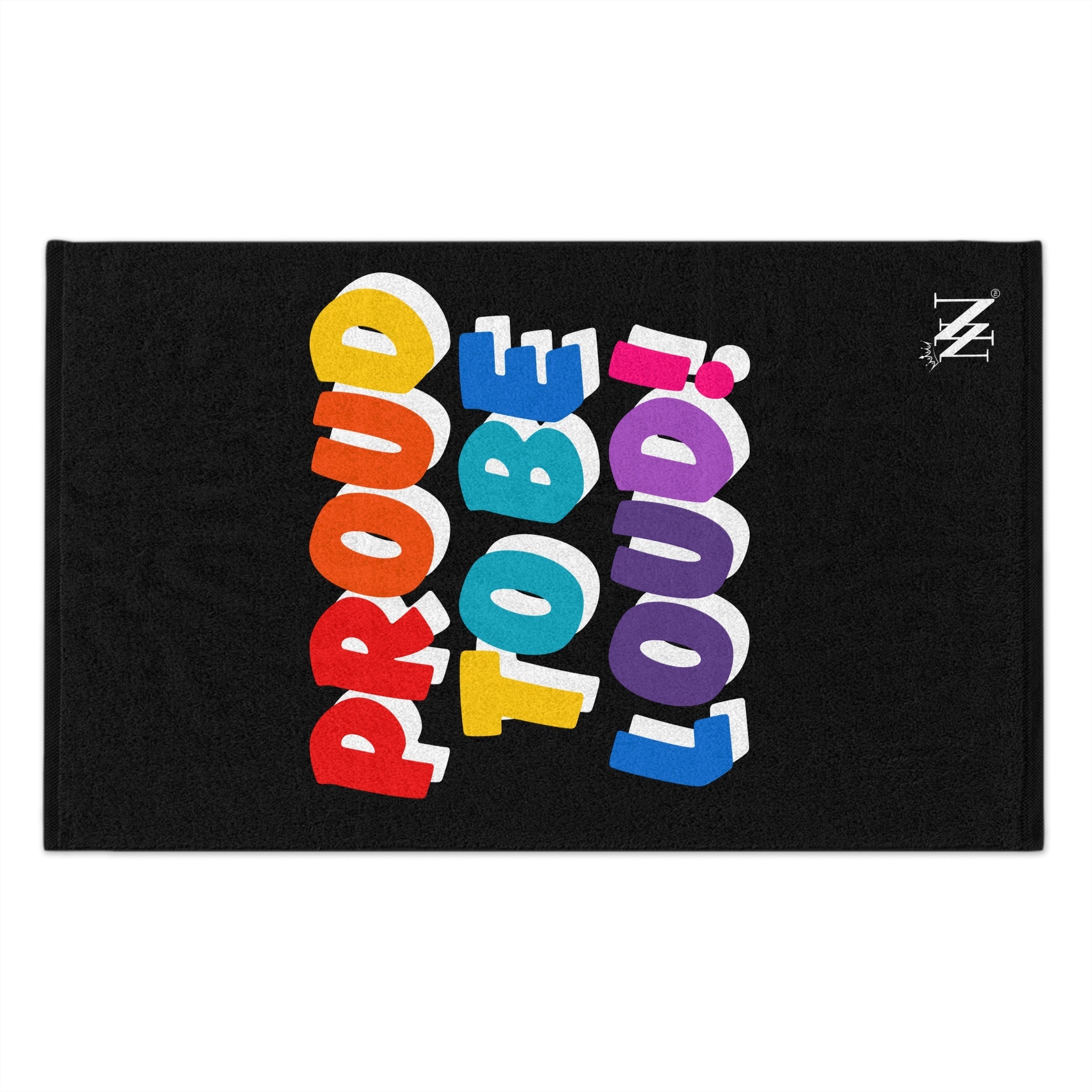 Proud to be Loud! Rainbow Sex Towel