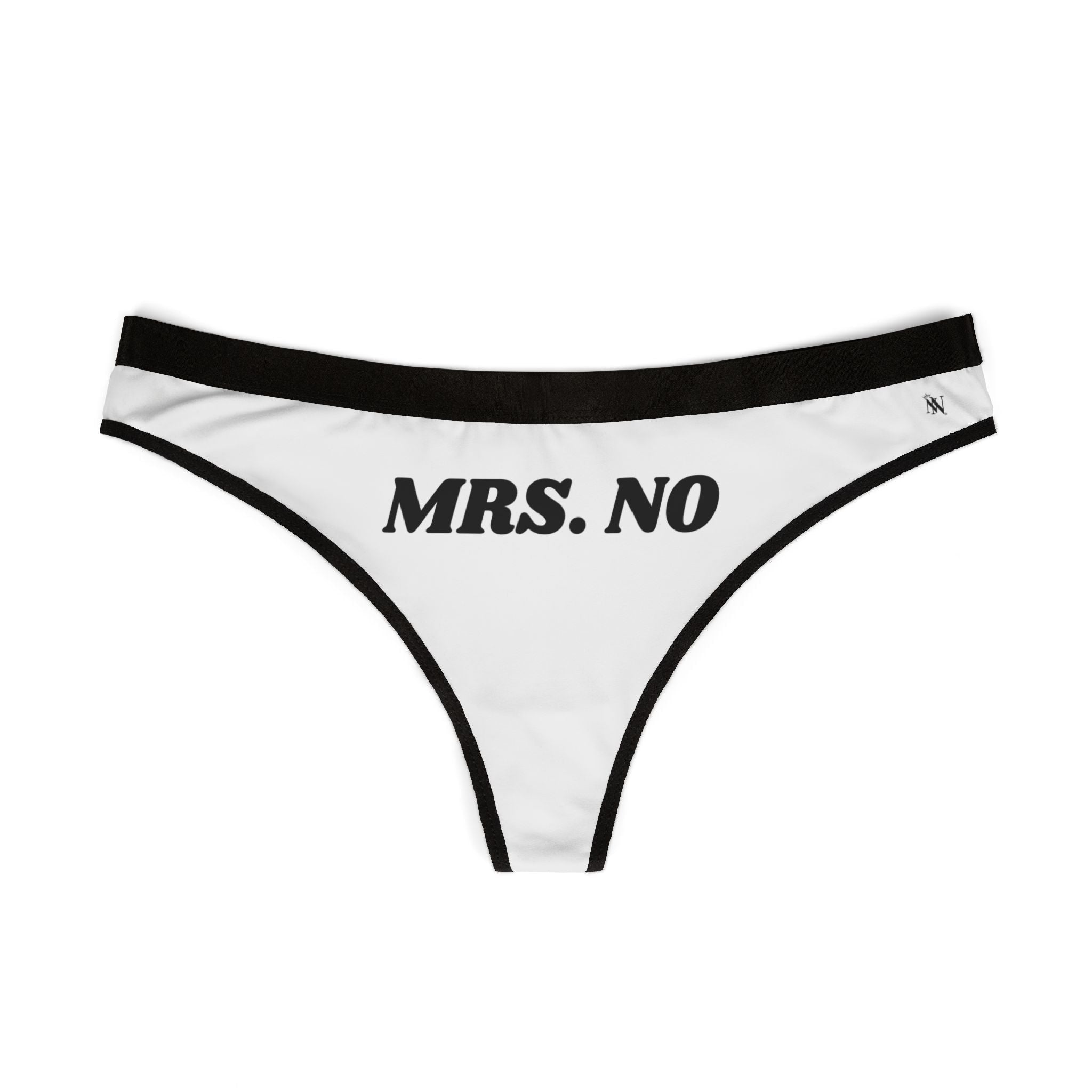 Mrs. No | Mix & Match Women’s Fun-Flirty Lovers’ Thongs
