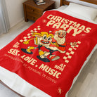Christmas Party | Mix & Match Soft Fun-Flirty Lovers’ Blankets