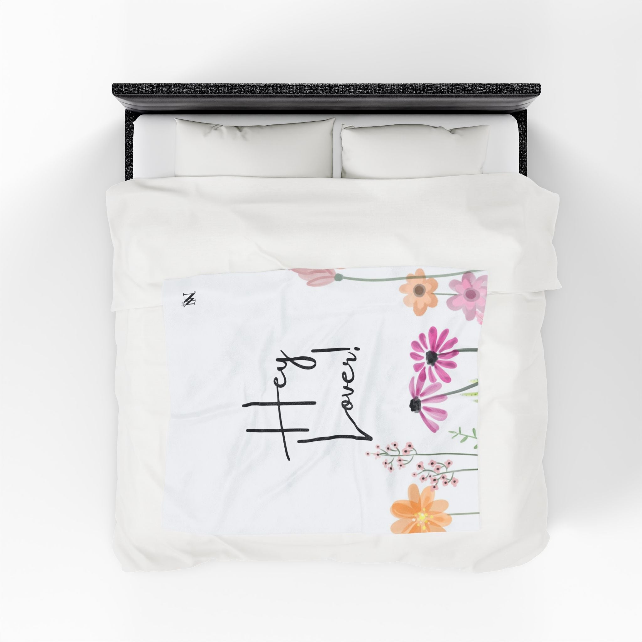 Hey Lover! Flowers | Mix & Match Soft Fun-Flirty Lovers’ Blankets