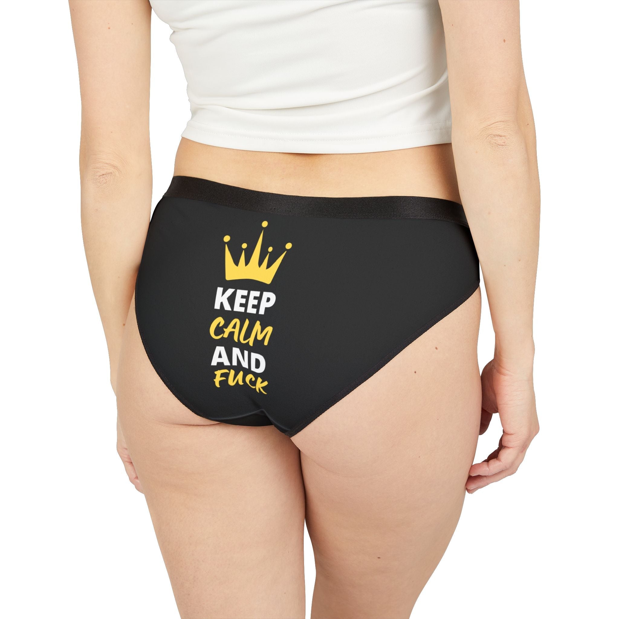 Keep Calm & Fuck Queen King | Mix & Match Women’s Fun-Flirty Lovers’ Panties