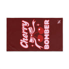 Cherry Bomber | Mix & Match Classic Fun-Flirty Lovers’ Towels