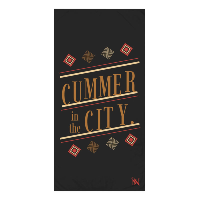 Cummer in the City | Mix & Match XL Fun-Flirty Lovers’ Towels