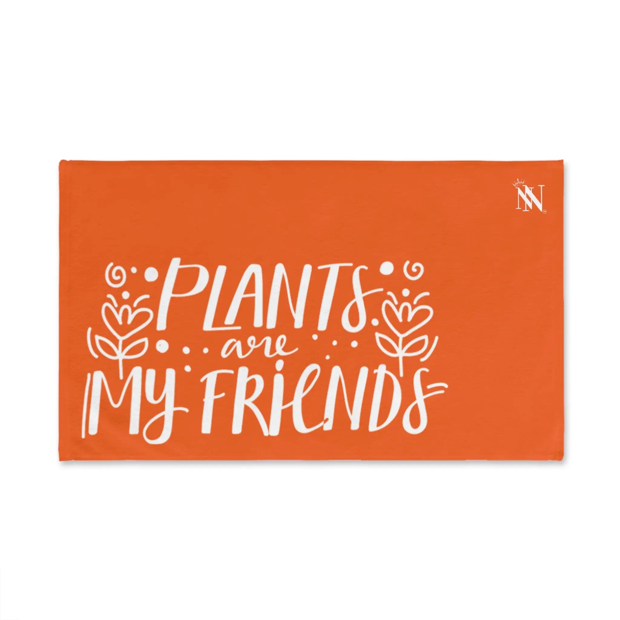 Plants Are My Friends Orange | Mix & Match Original Fun-Flirty Lovers’ Towels