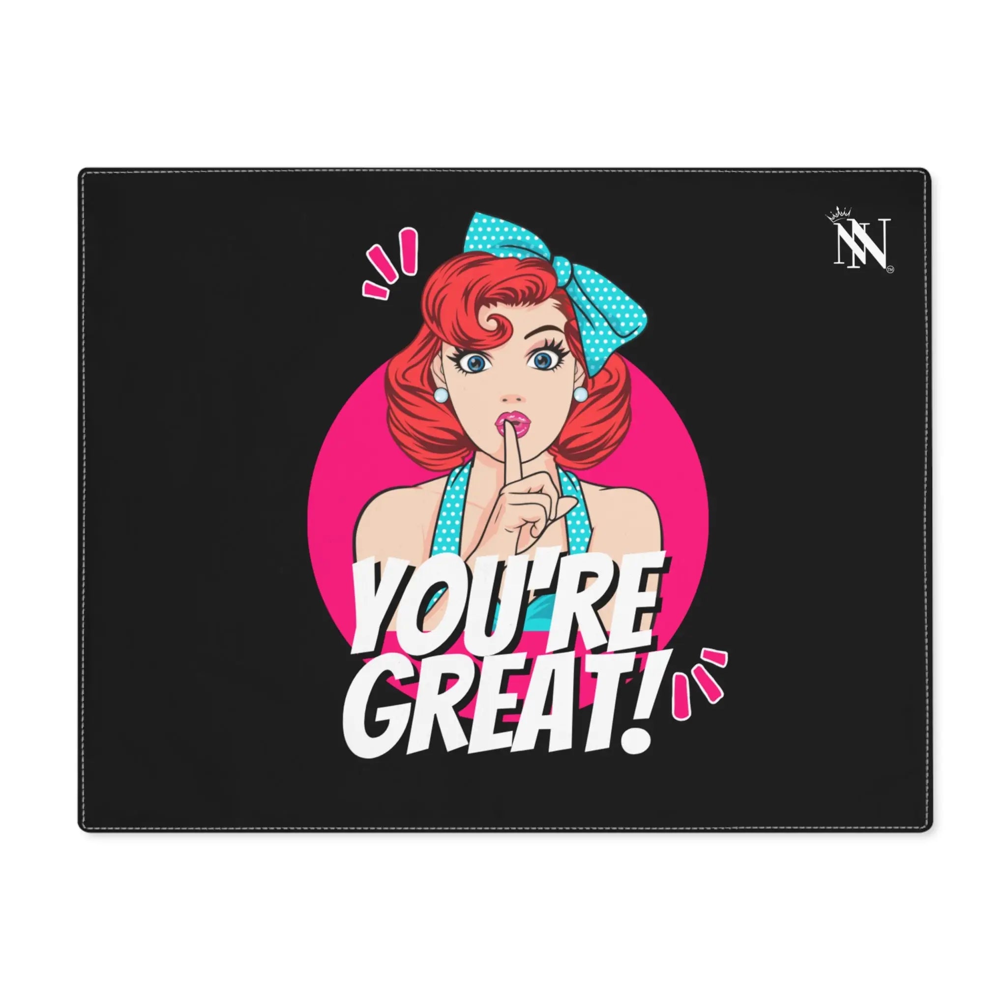 Shh! You’re Great! Anime | Nectar Napkins Fun-Flirty Lovers’ Toy Mats