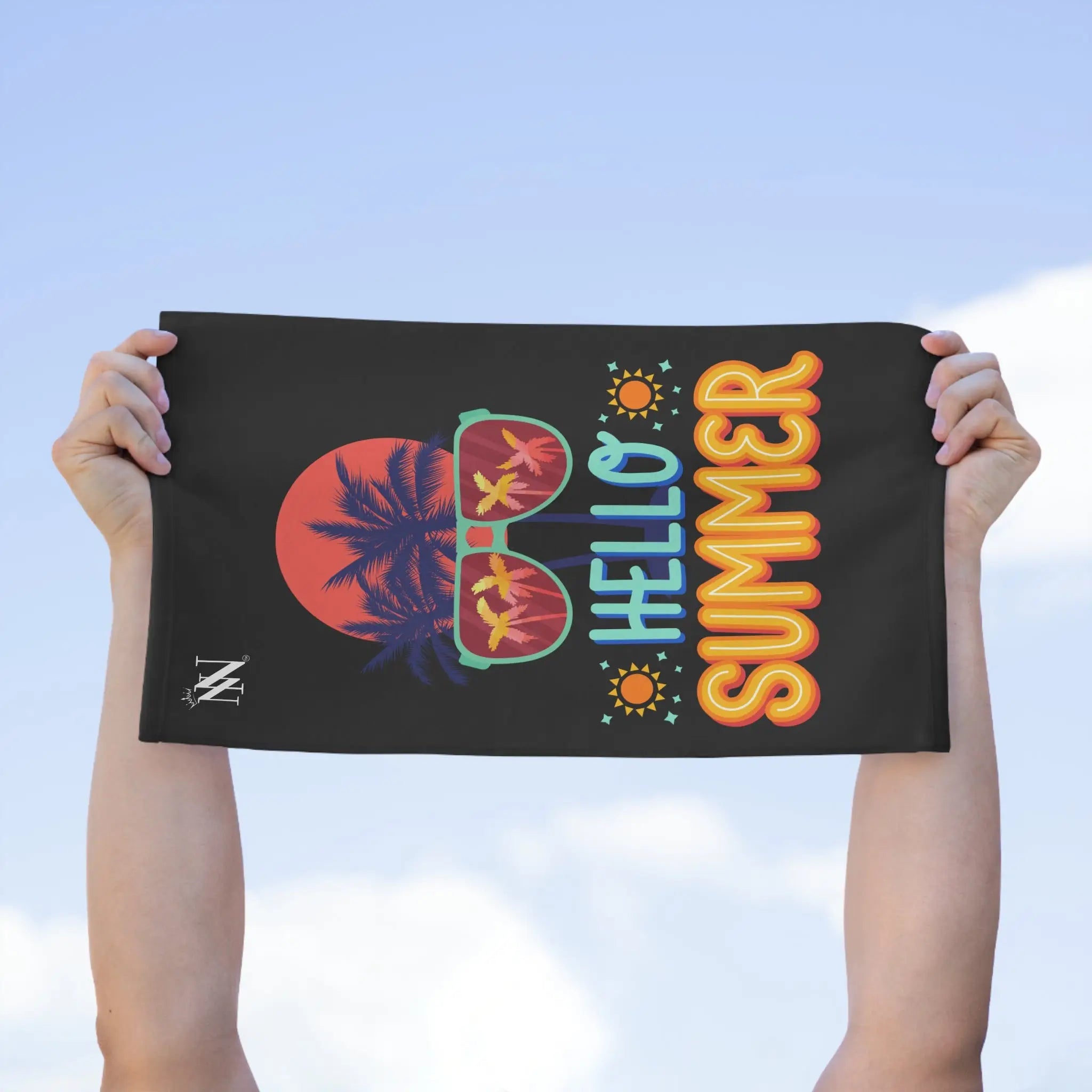 Hello Summer Tropical Sunglasses Sex Towel