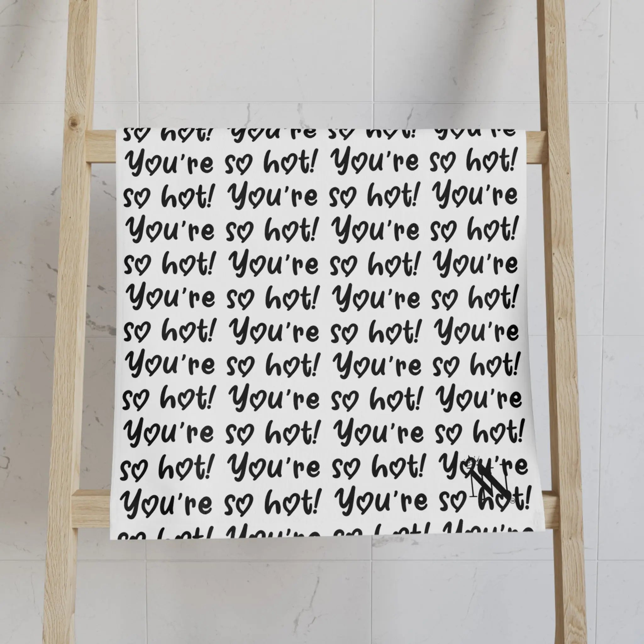 You’re So Hot! Patterned | Nectar Napkins Classic Fun-Flirty Lovers’ Towels