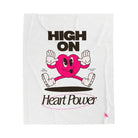 High on Heart Power | Mix & Match Velveteen Fun-Flirty Lovers’ Blankets