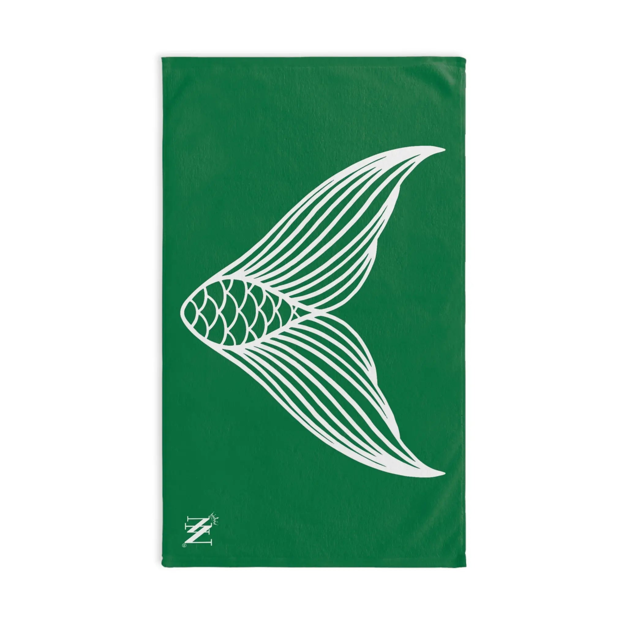 Mermaid Tail Green Cum Towel