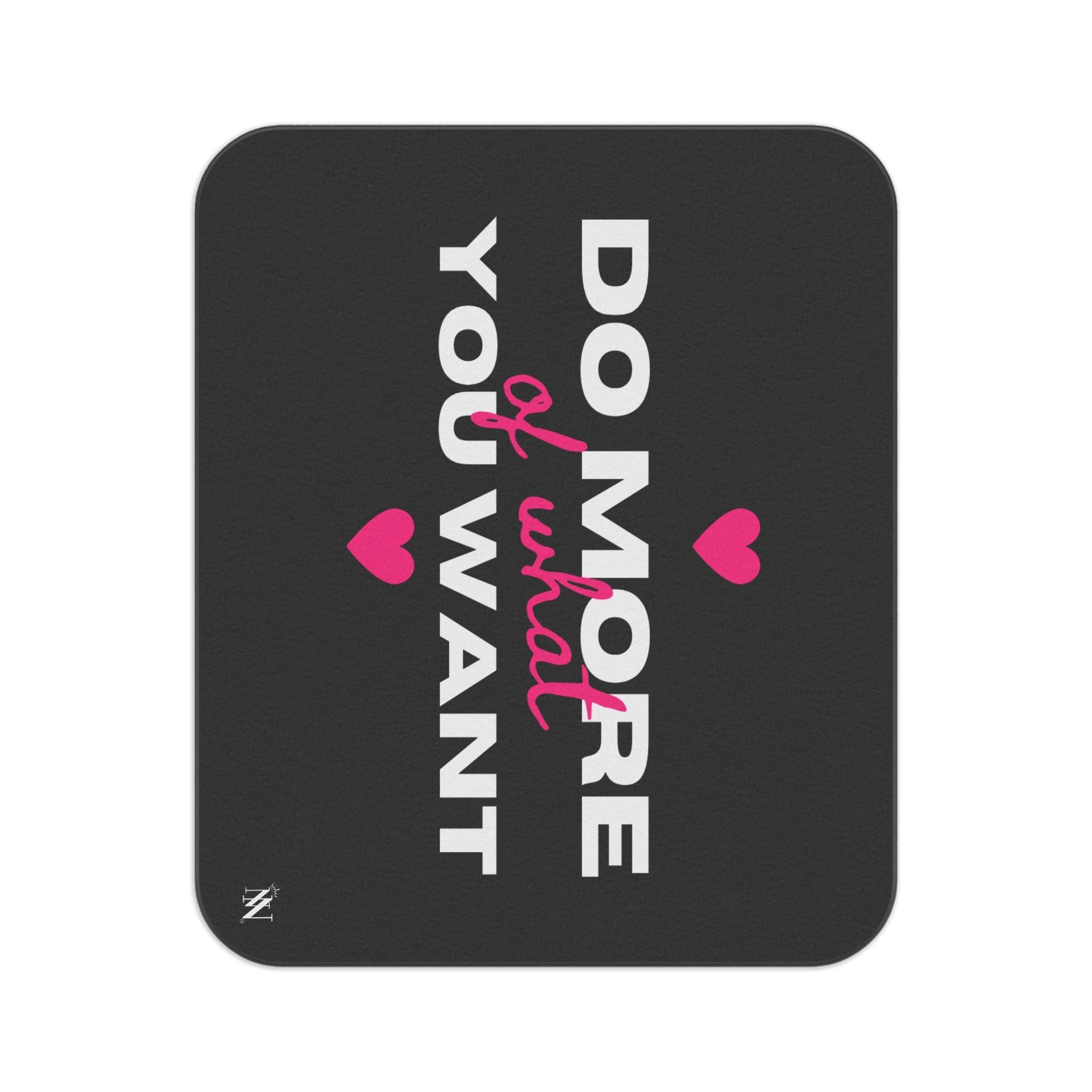 Do More of What You Want Hearts Water Resistant Blanket for Sex