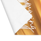 Cumming Soon 24k Gold Print | Mix & Match Playful Fun-Flirty Lovers’ Toy Mats