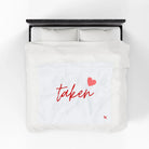 Taken Heart | Mix & Match Soft Fun-Flirty Lovers’ Blankets