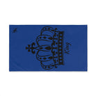 Large Crown King Blue | Mix & Match Classic Fun-Flirty Lovers’ Towels