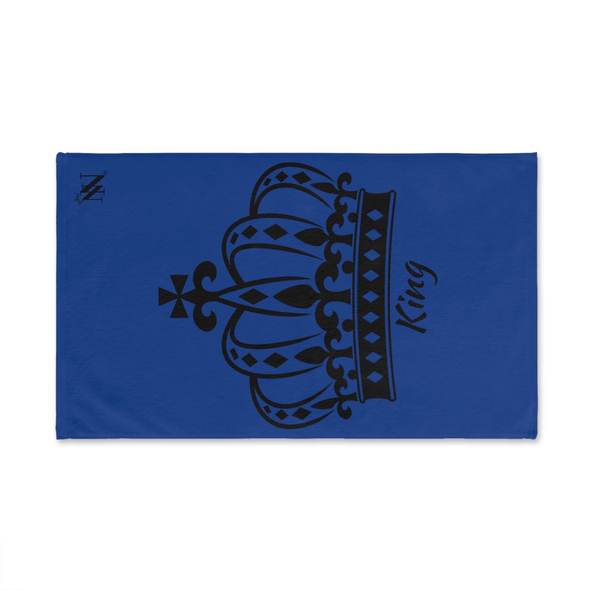 Large Crown King Blue | Mix & Match Classic Fun-Flirty Lovers’ Towels