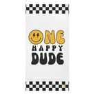 One Happy Dude Emoji Extra Large Towel