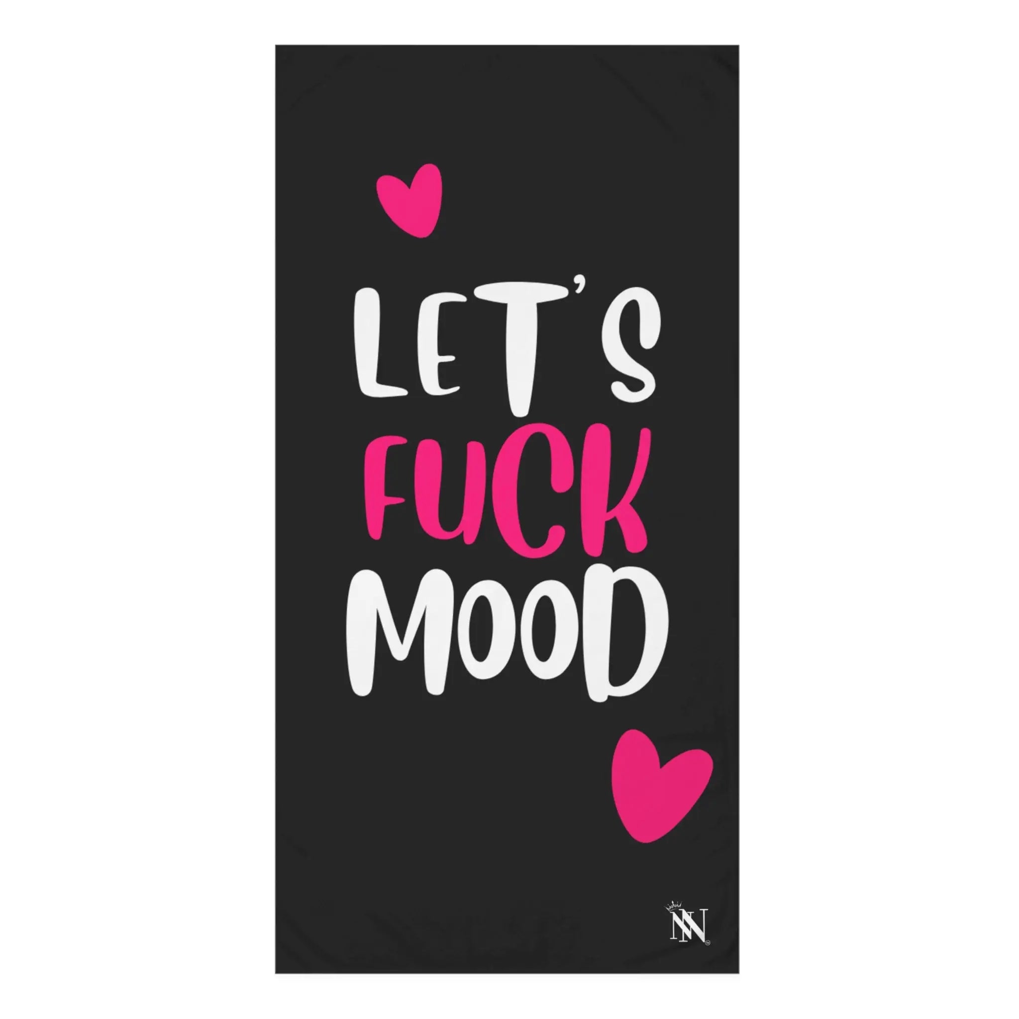 Let’s Fuck Mood Hearts Fun Over Sized Sex Towel