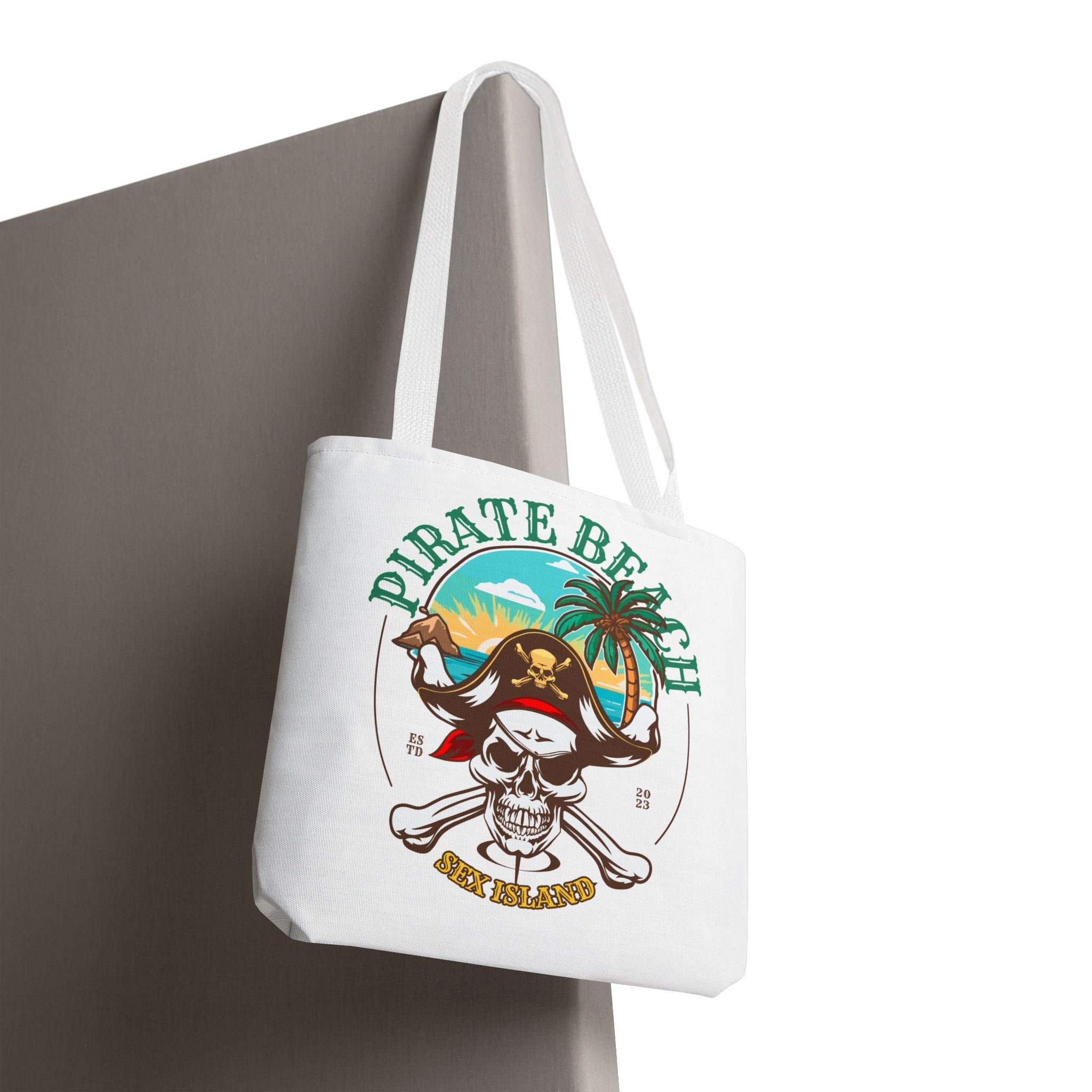 Sex Island Pirate Beach Fun Everyday Cute Tote Bag