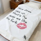 Ass Up | Mix & Match Velveteen Fun-Flirty Lovers’ Blankets