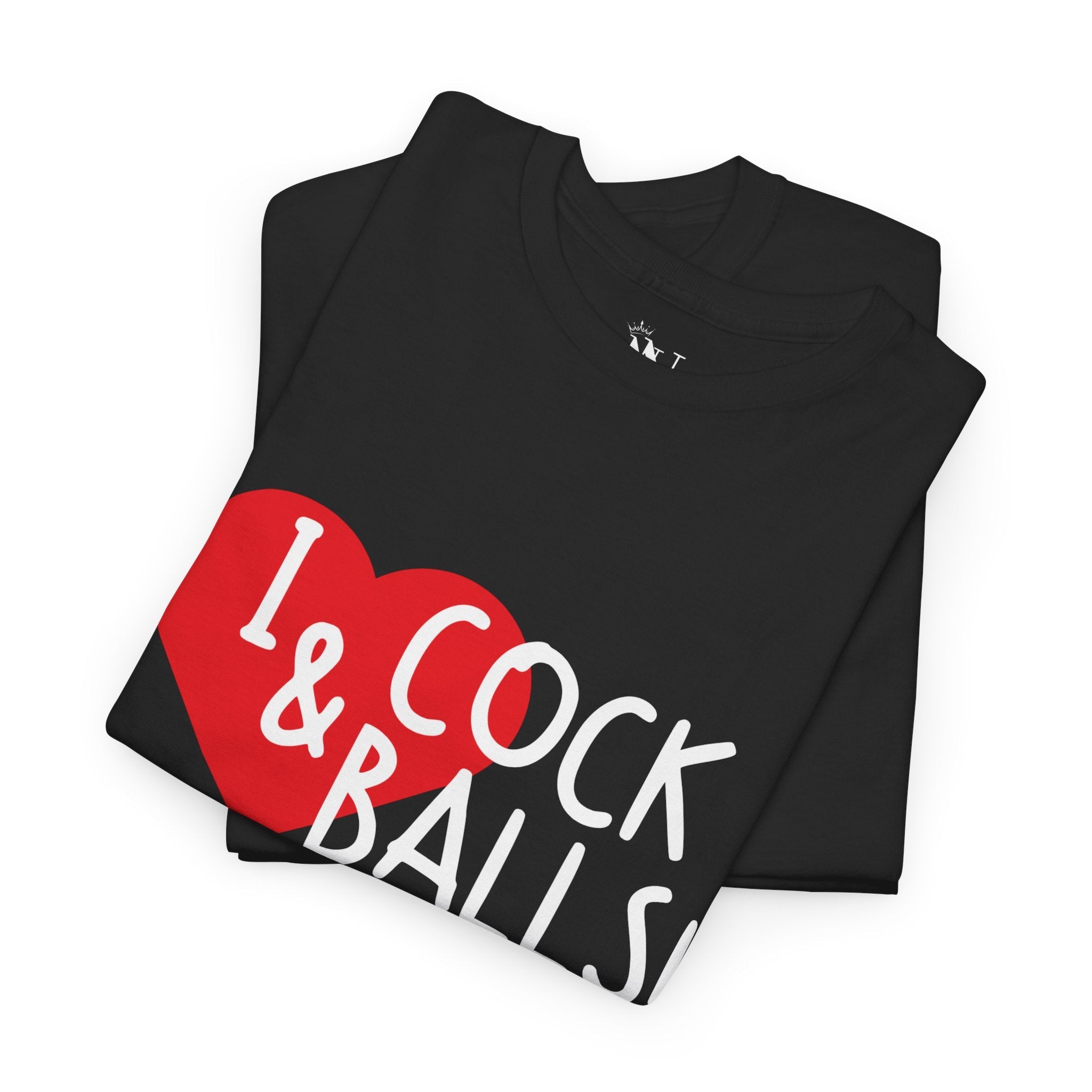 I Love Cock & Balls! | Mix & Match 100% Cotton Unisex Fun-Flirty Lovers’ Tees