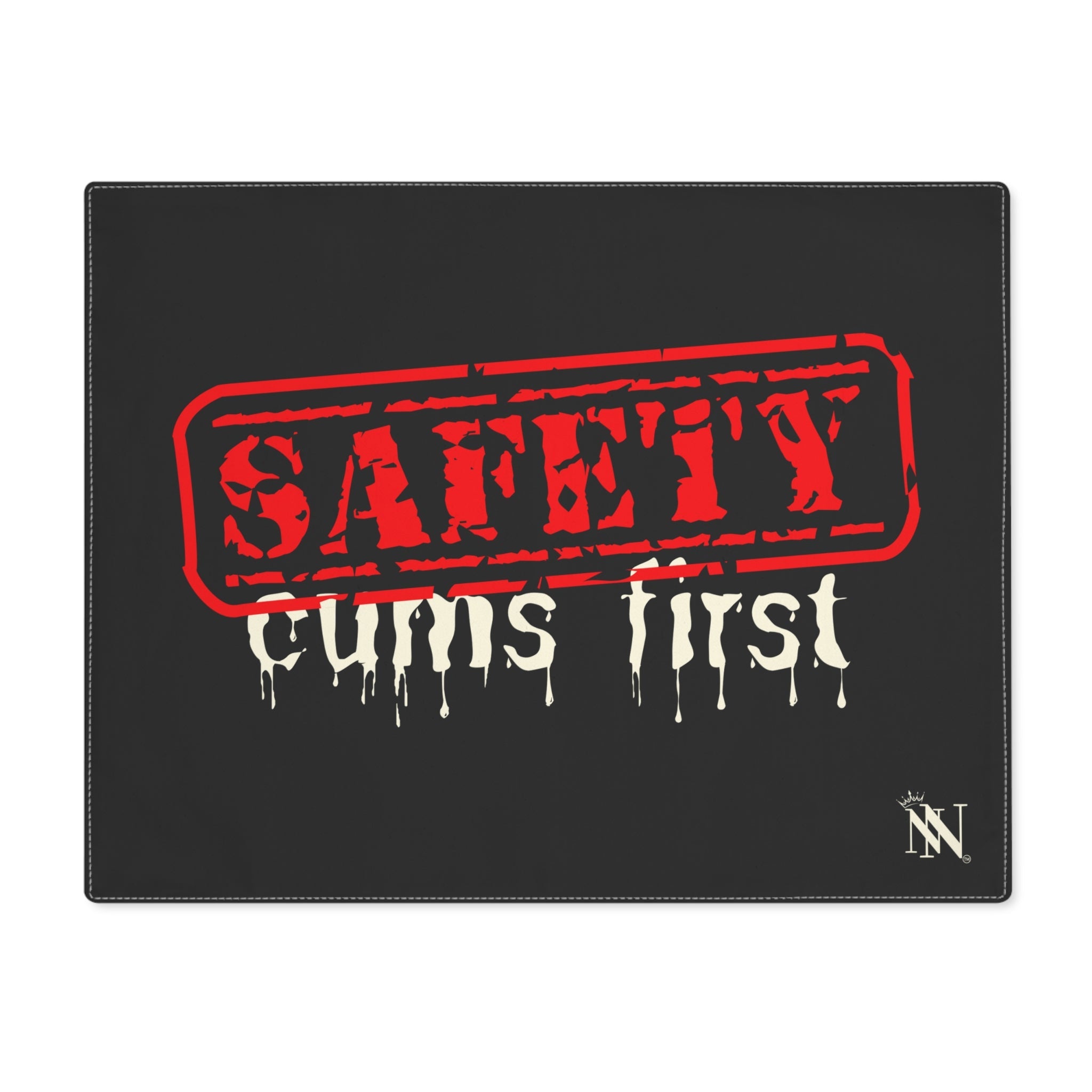 Safety: Cums First | Mix & Match Playful Fun-Flirty Lovers’ Toy Mats
