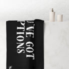 You’ve Got Options | Mix & Match XL Fun-Flirty Lovers’ Towels