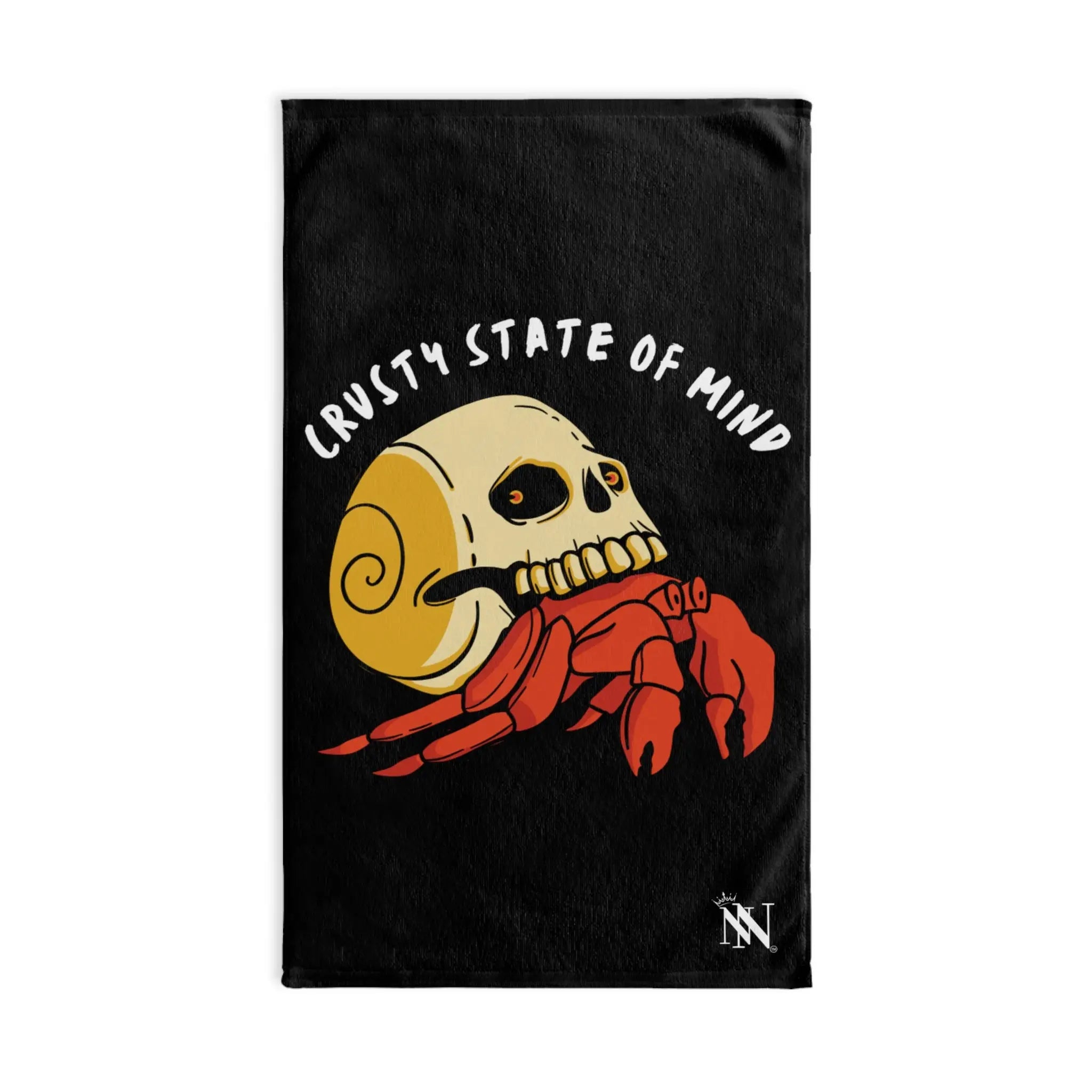 Crusty State of Mind Skull Cum Towel