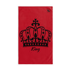 Large Crown King Red Cum Towel