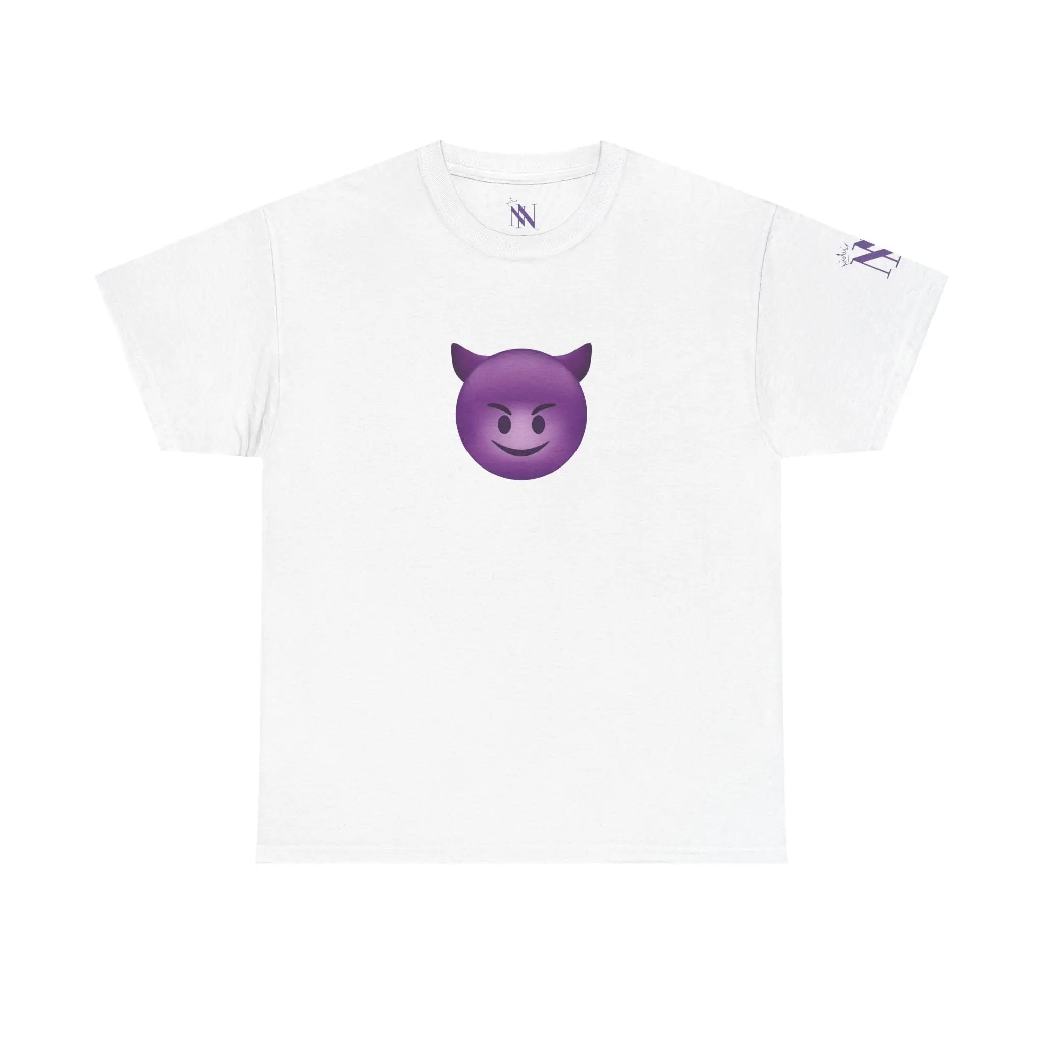 Naughty Devil Emoji | Mix & Match 100% Cotton Unisex Fun-Flirty Lovers’ Tees