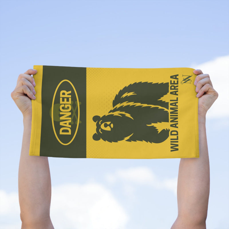 Danger Wild Animal Area | Mix & Match Soft Fun-Flirty Lovers’ Towels