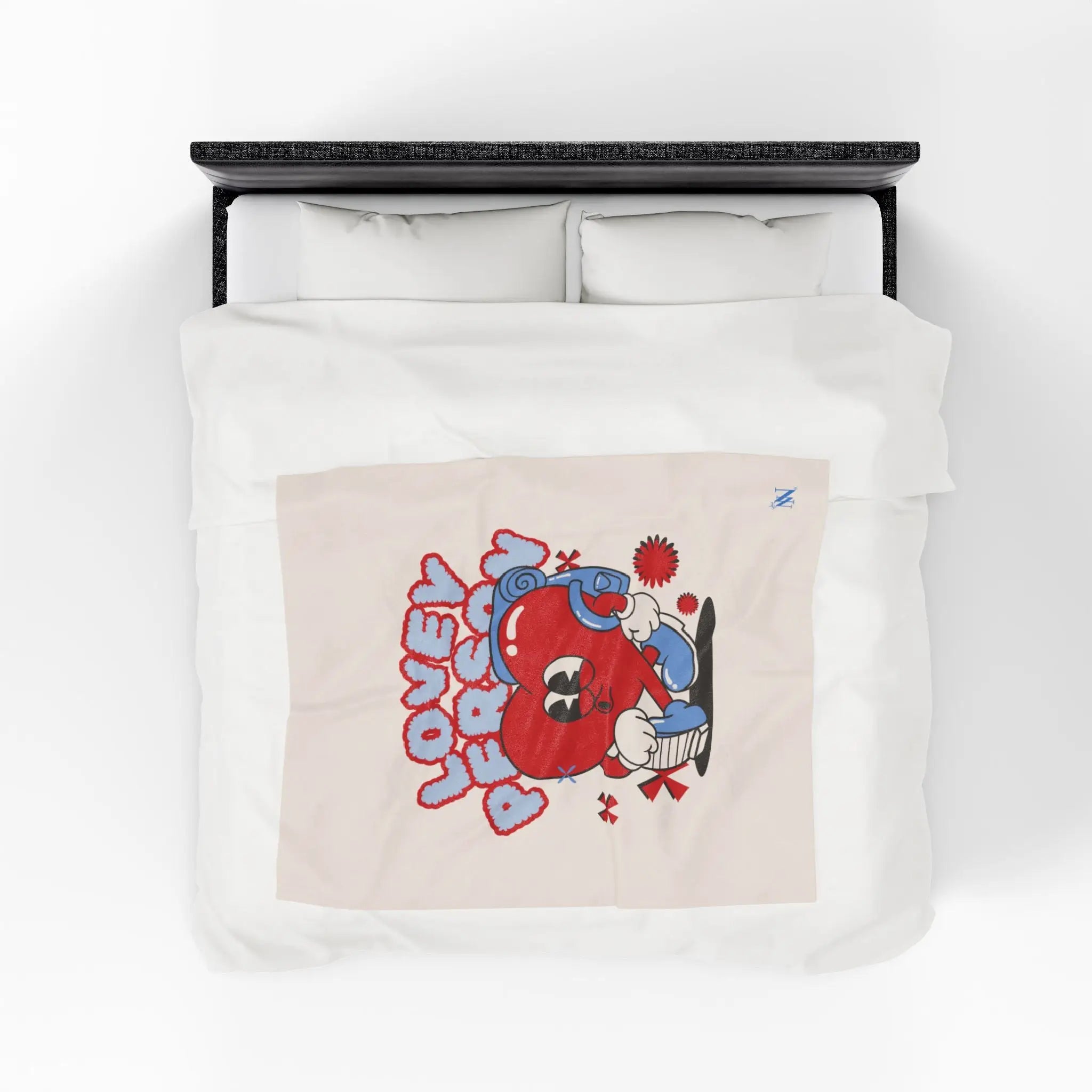 Lovey Person | Mix & Match Soft Fun-Flirty Lovers’ Blankets