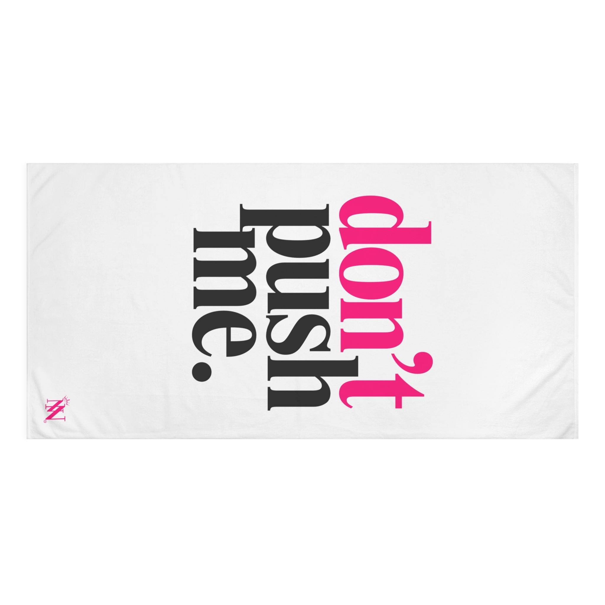 Don’t Push Me | Mix & Match XL Fun-Flirty Lovers’ Towels