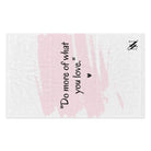 Do More of What You Love | Mix & Match Soft Fun-Flirty Lovers’ Towels