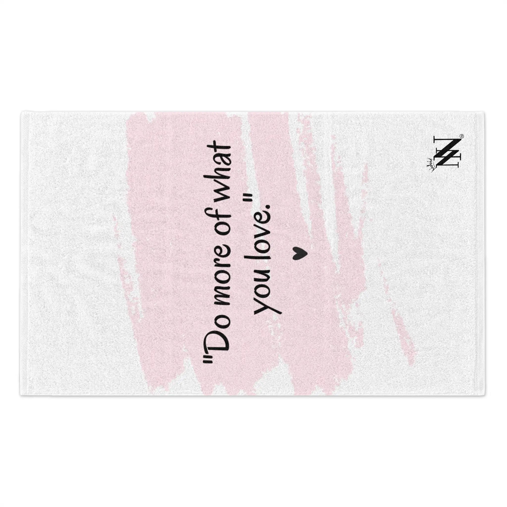 Do More of What You Love | Mix & Match Soft Fun-Flirty Lovers’ Towels